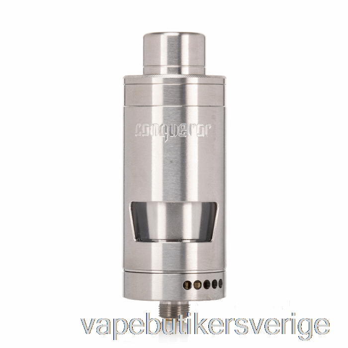 Vape Sverige Conqueror Rta By Wotofo - Dubbla Stolpar I Rostfritt Stål